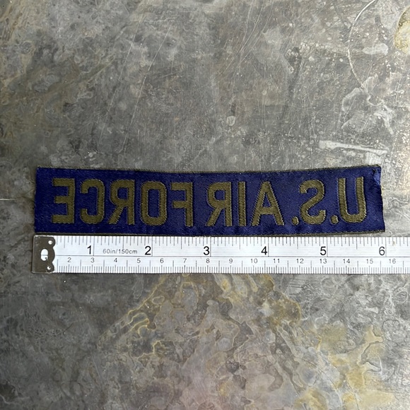 U.S. AIR FORCE ‘olive green’ Tape Patch - Picture 8 of 9